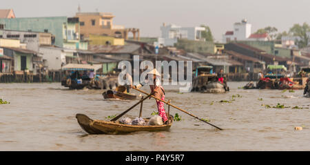 Mekong Delta in Vietnam. Stockfoto