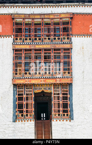 Punakha Dzong, Bhutan - punakha Dzong oder Pungthang Dewatschen Phodrang (Palast der Großen Glück) in Punakha, der alten Hauptstadt von Bhutan. Stockfoto