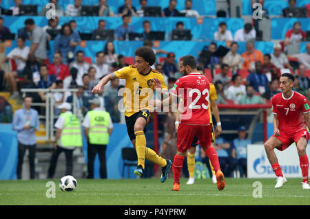 Moskau, Russland. 23. Juni 2018. Axel Witsel (BEL) Fußball / Fussball: FIFA WM Russland 2018 Gruppe G Match Belgien 5-2 Tunesien bei Spartak Stadium in Moskau, Russland. Quelle: LBA/Alamy leben Nachrichten Stockfoto