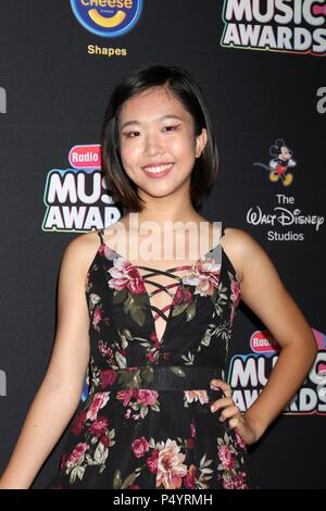 Los Angeles, CA, USA. 22. Juni, 2018. Nina Lu in der Ankunftshalle für 2018 Radio Disney Music Awards, Loews Hotel Hollywood, Los Angeles, CA 22.Juni 2018. Credit: Priscilla Grant/Everett Collection/Alamy leben Nachrichten Stockfoto