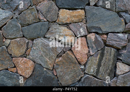 Steinmauer Hintergrund Stockfoto