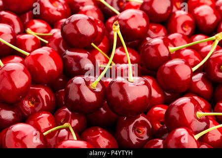 Cherry Makro Nahaufnahme Stockfoto