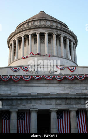 NEW YORK, NY - 18. Juni: Außen der General Grant National Memorial in Morningside Heights in Manhattan am 18. Juni 2017 in New York, USA. (Foto durch Stockfoto