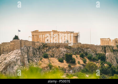 Griechenland, Athen, Akropolis Stockfoto