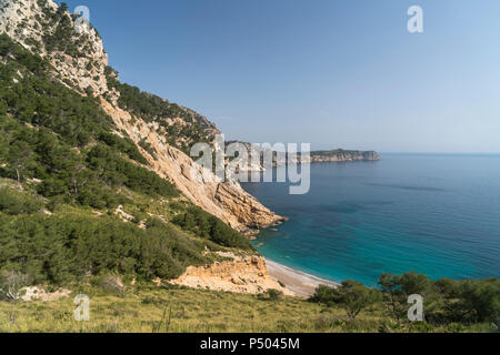 Spanien, Balearen, Victoria Halbinsel Stockfoto