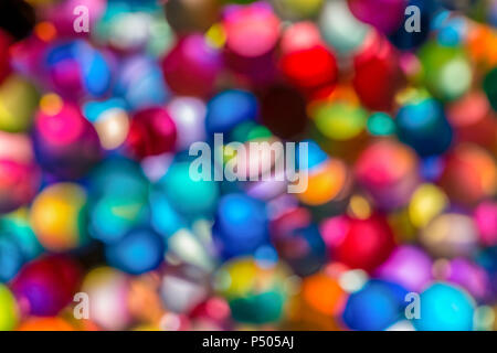 Bunte bbstract verschwommen bokeh Hintergrund. Nahaufnahmen. Stockfoto