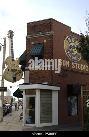 Memphis. Estudio So. Zustand von Tennessee. USA. Stockfoto