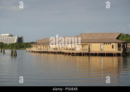 Allgemeine Ansichten des Polynesian Resort in der Walt Disney World, Orlando, Florida, USA Stockfoto