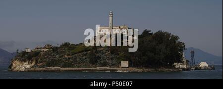 Précision de la ISLA DE ALCATRAZ. San Francisco. Estado de Kalifornien. Estados Unidos. Stockfoto