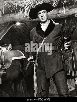 COOPER, Gary (Helena, 1901-Hollywood, 1961). US-amerikanischer Schauspieler. Stockfoto