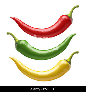 Chili-Paprika Stockfoto