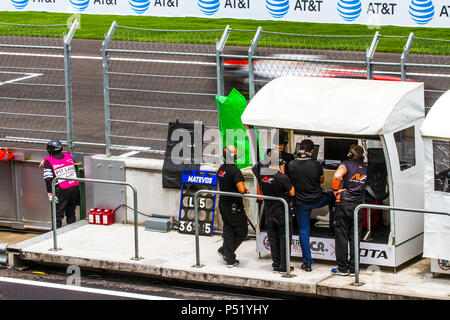 Mexiko City, Mexiko - September 01, 2017: Autodromo Hermanos Rodriguez. FIA World Endurance Championship WEC. Stockfoto