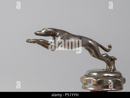 Kühler Abbildung eines Ford Lincoln der Jahre 1924-1930 in Form einer Greyhound Stockfoto