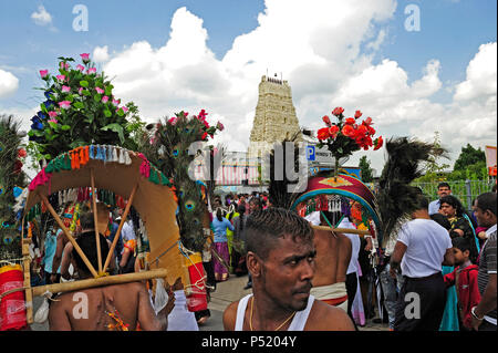 Deutschland, Nordrhein-Westfalen - tempelfest Hamm Stockfoto