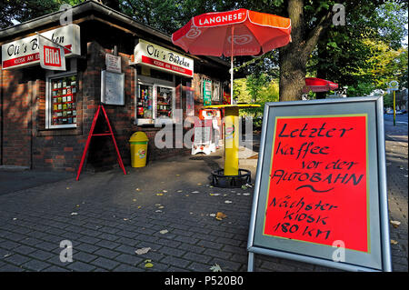 Deutschland, Nordrhein-Westfalen Kioske im Ruhrgebiet Stockfoto
