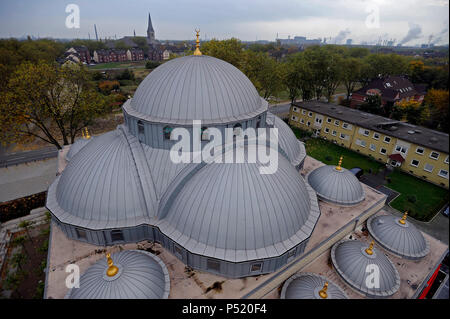 Deutschland, Nordrhein-Westfalen - Merkez Moschee in Duisburg-Marxloh Stockfoto
