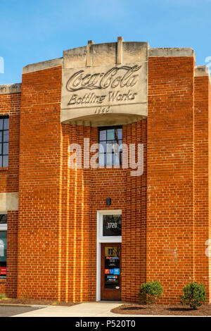 Winchester Coca-Cola Bottling Werke, 1720 Valley Road, Winchester, Virginia Stockfoto