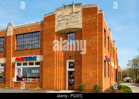 Winchester Coca-Cola Bottling Werke, 1720 Valley Road, Winchester, Virginia Stockfoto