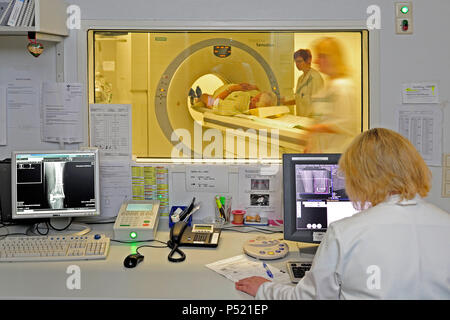 Deutschland, Nordrhein-Westfalen - Kliniken Bergmannsheil in Bochum. Stockfoto