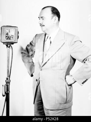 American Bandleader und orchestralen Direktor Paul Whiteman. Stockfoto