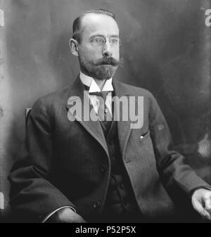 Adriaan Schade van Westrum (1865 - Mai 19, 1917) war Mitglied der Redaktion der New York Tribune beginnend 1910. Er war der Literaturkritiker seit 1913. Stockfoto