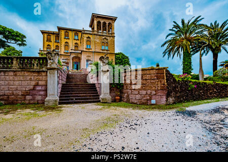 Italien Sardinien Sassari Villa Mimosa Villa Sant'Elia indoor Stockfoto