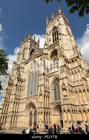 York Minster, York, England, UK Stockfoto