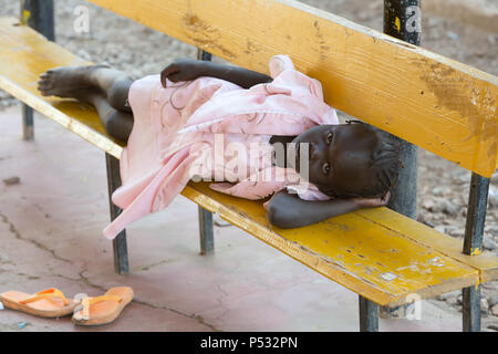 Kakuma, Kenia - mütterliche Geburt Station der Johanniter Auslandshilfe im Flüchtlingslager Kakuma. Stockfoto