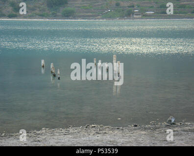 Lago di Venere in Pantelleria Stockfoto