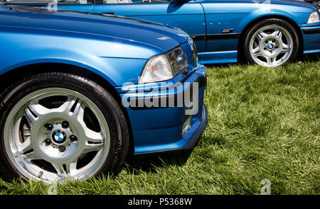 Retro BMW M3 E36 Sport Auto Stockfoto