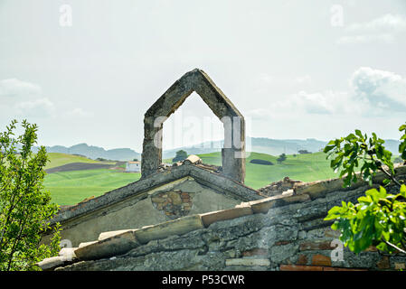 Landschaft Landschaften im Val d'Agri, Basilicata, Italien Stockfoto