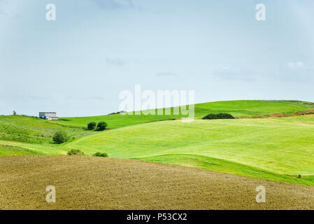 Landschaft Landschaften im Val d'Agri, Basilicata, Italien Stockfoto