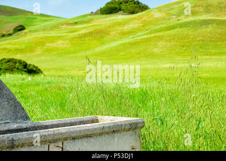 Landschaft Landschaften im Val d'Agri, Basilicata, Italien Stockfoto