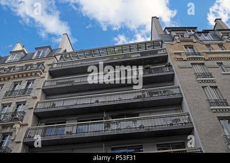 Außenansicht von Molitor residential Apartment Gebäude von Le Corbusier und Jeanneret Appartement-Atelier in Paris Frankreich KATHY DEWITT konzipiert Stockfoto