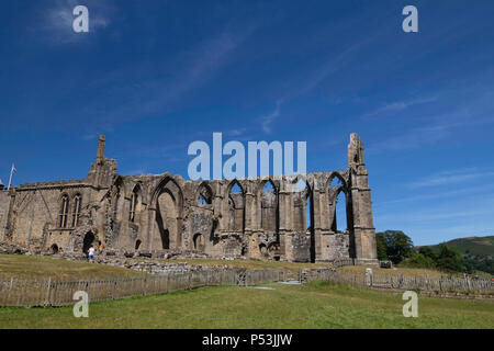 Sommer in Bolton Abbey, Skipton, North Yorkshire, England, Großbritannien. Stockfoto