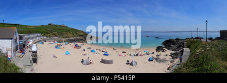 Panorama von St Ives Stockfoto