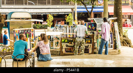 Typische Medellin Kolumbien Stockfoto