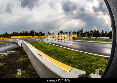 Mexiko City, Mexiko - September 01, 2017: Autodromo Hermanos Rodriguez. 6 Stunden von Mexiko, FIA WEC. Freien Training habe ich ausgeführt wird. Stockfoto