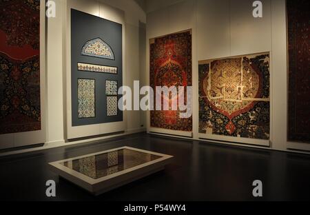 Pergamon-Museum für islamische Kunst. Im Inneren. Museumsinsel. Berlin. Deutschland. Stockfoto