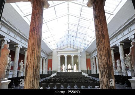 Ny Carlsberg Glyptotek. Halle. Kopenhagen. Dänemark. Stockfoto