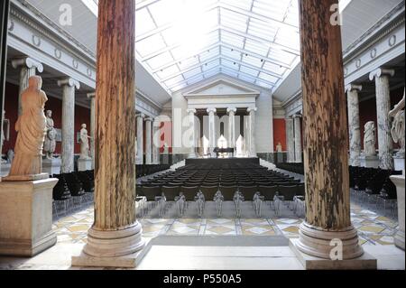 Ny Carlsberg Glyptotek. Halle. Kopenhagen. Dänemark. Stockfoto