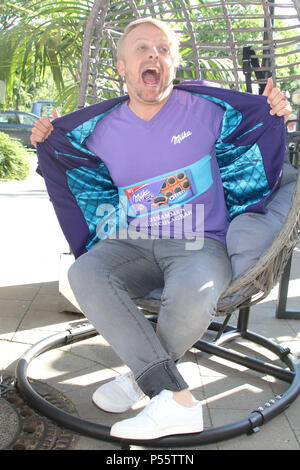 Milka Liebe Houserunning im Motel One Hamburg bietet: Ross Antony, Wo: Hamburg, Deutschland Wann: 24. Mai 2018 Credit: Becher/WENN.com Stockfoto