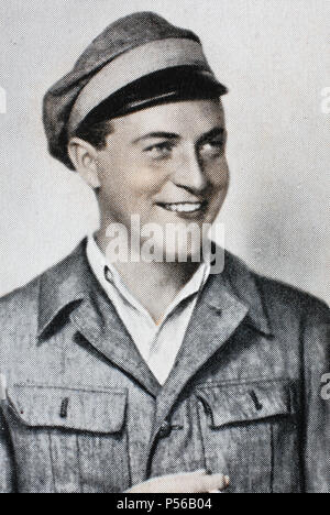 Willy Fritsch (27. Januar 1901 â € "13. Juli 1973) war ein deutscher Theater- und Filmschauspieler, digital verbesserte Reproduktion einer historischen Bild Stockfoto