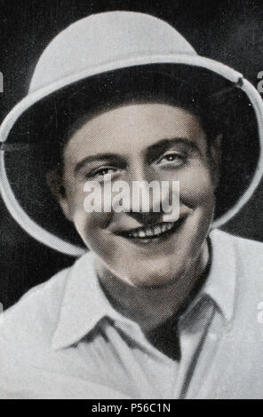 Willy Fritsch (27. Januar 1901 â € "13. Juli 1973) war ein deutscher Theater- und Filmschauspieler, digital verbesserte Reproduktion einer historischen Bild Stockfoto