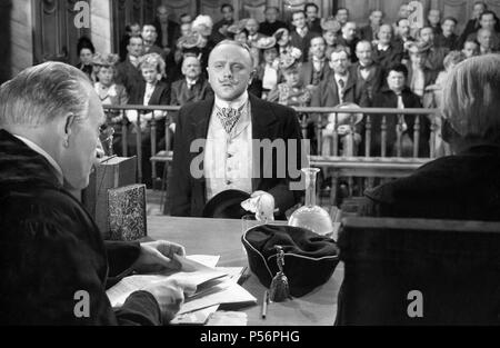 Der Untertan, DDR 1951, Regie: Wolfgang Staudte, Darsteller: Werner Peters Stockfoto