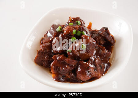 Süß und sauer Spareribs Stockfoto