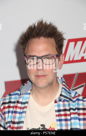 Los Angeles, Kalifornien, USA. 25. Juni 2018. James Gunn 06/25/2018 Die Weltpremiere von "ant-man und die Wespen" in Hollywood, CA Foto von Izumi Hasegawa/HollywoodNewsWire.co Credit: Hollywood News Wire Inc./Alamy leben Nachrichten Stockfoto