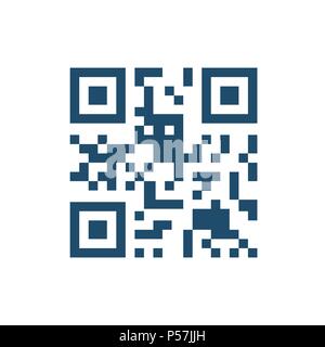 QR-Code Vektor Icon Stock Vektor