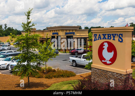 Hickory Nc Usa 22 Juni 18 Arby S Ist Eine Us Amerikanische Fast Food Sandwich Restaurant Kette Von Mehr Als 3300 Laden Stockfotografie Alamy