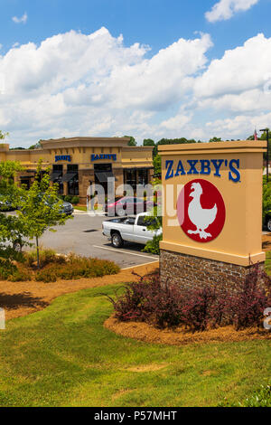 Hickory Nc Usa 22 Juni 18 Arby S Ist Eine Us Amerikanische Fast Food Sandwich Restaurant Kette Von Mehr Als 3300 Laden Stockfotografie Alamy